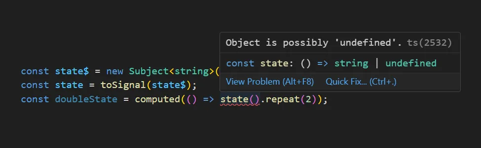 code example