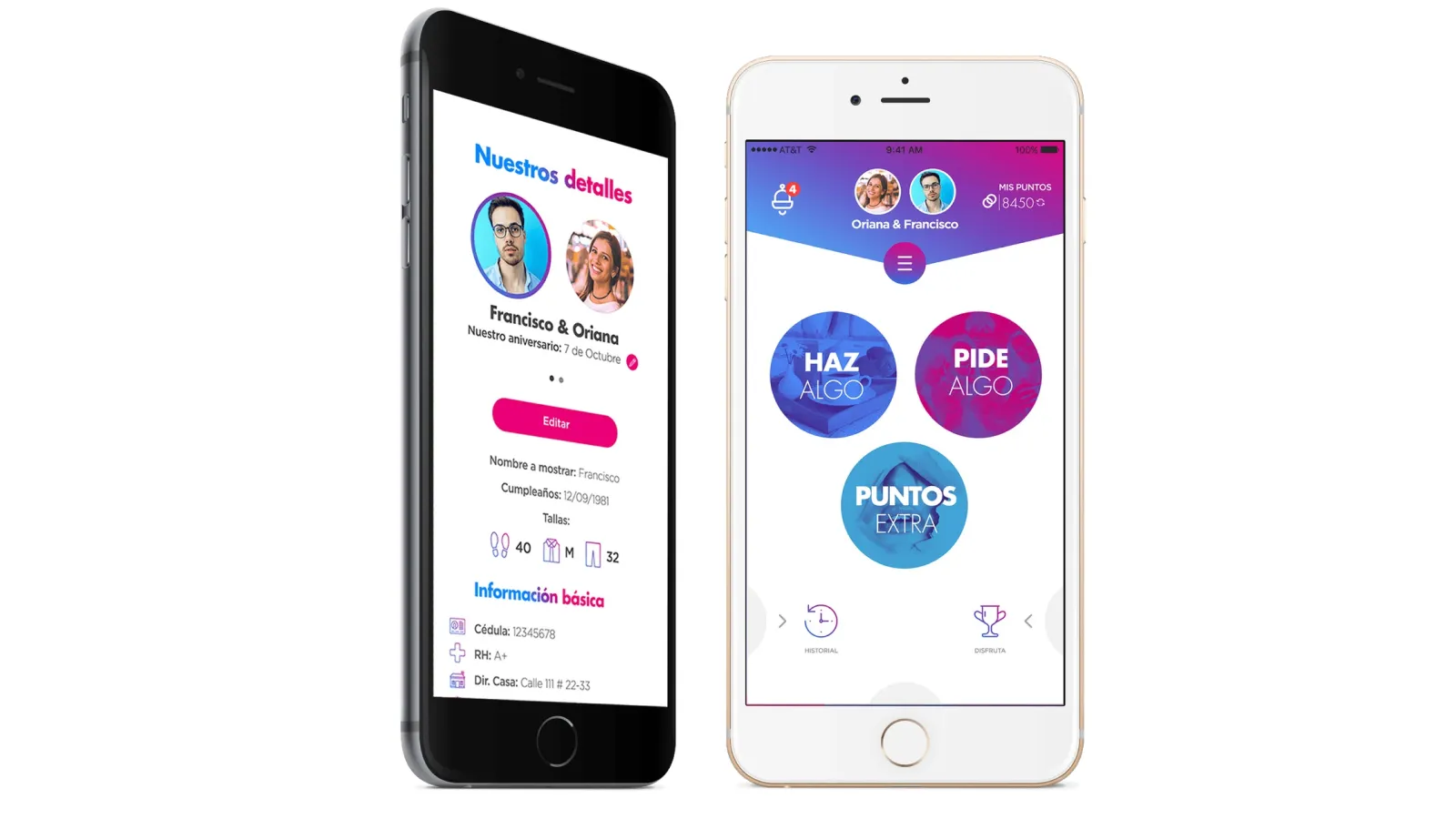 Duety mobile app