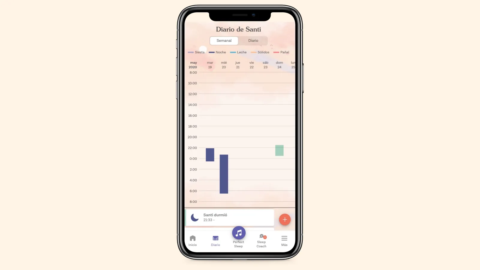 Lulla AI sleep logs