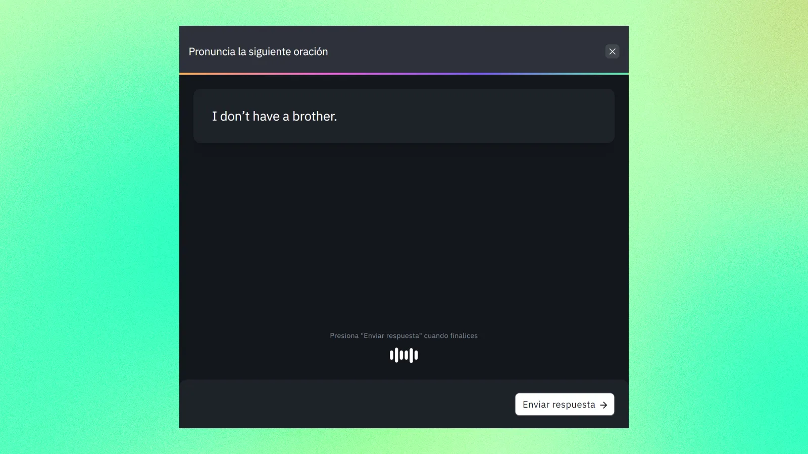 Placement test audio questions