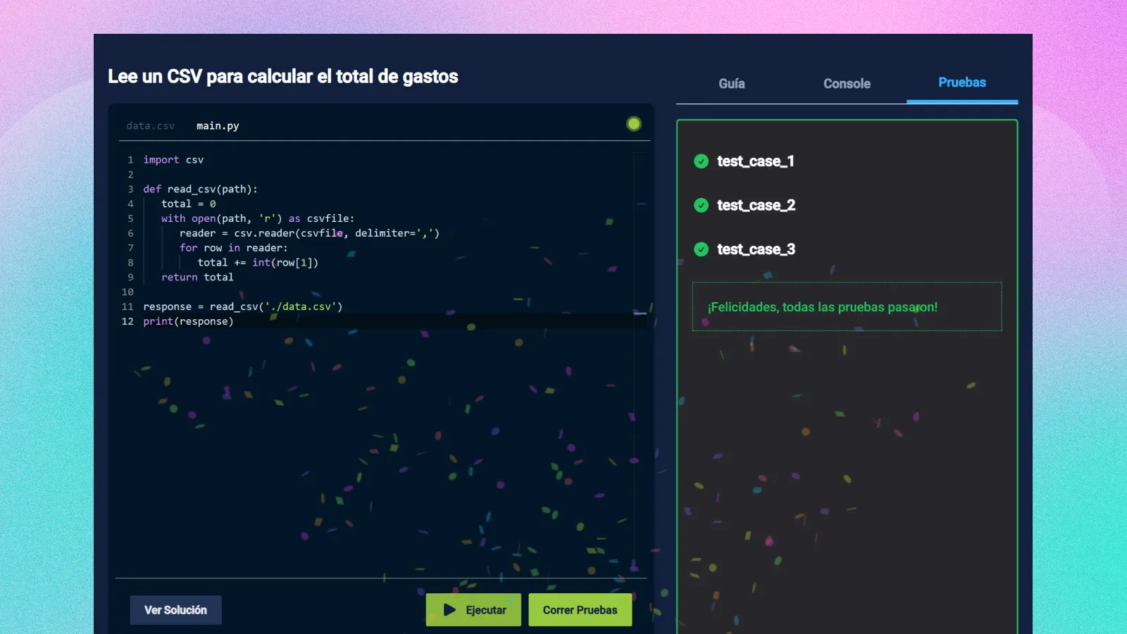 Platzi playground Python