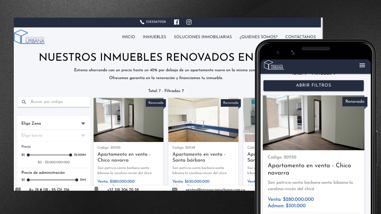 Real Estate Dashboard