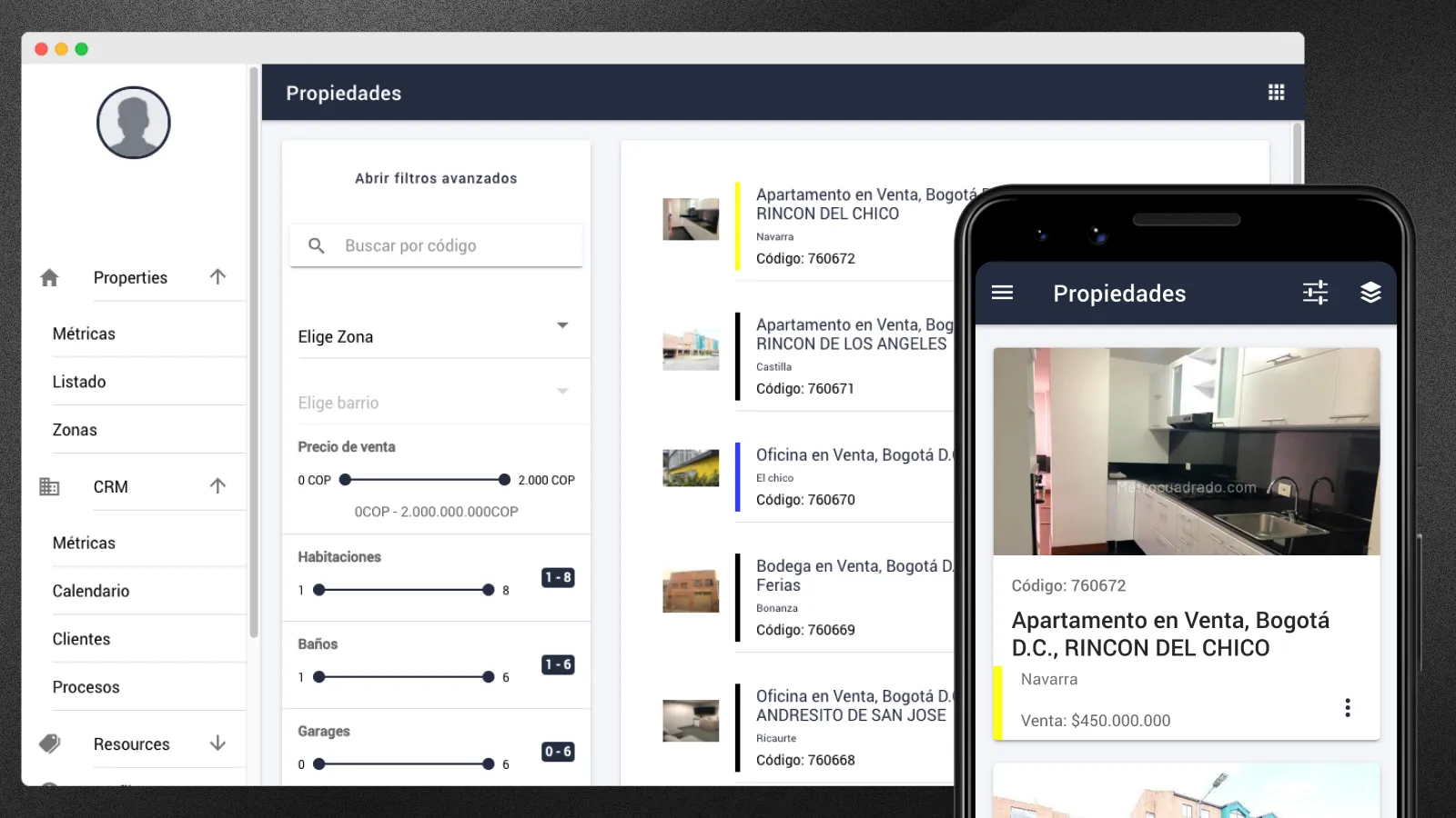 Real estate properties hub